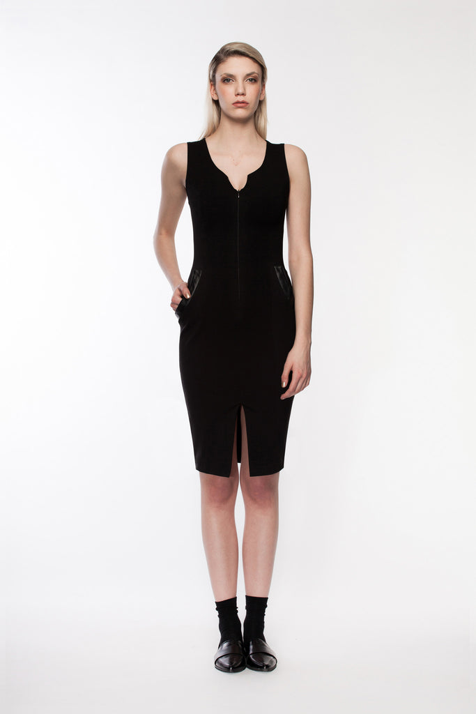 Lenox - basic black dress | Women Casual and Cocktail Dresses by Canadian designer Masabni Lenox - basic black dress | Women Casual and Cocktail Dresses by Canadian designer Masabni