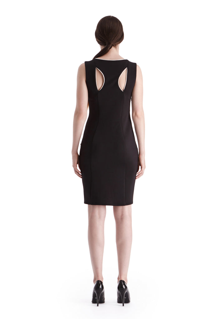Oxford Black - Form Fitting Dress | Women Casual and Cocktail Dresses by Canadian designer Masabni Oxford Black - Form Fitting Dress | Women Casual and Cocktail Dresses by Canadian designer Masabni