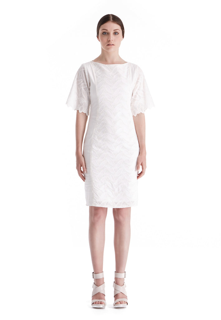 Victoria - Modern White Dress | Women Casual and Cocktail Dresses by Canadian designer Masabni Victoria - Modern White Dress | Women Casual and Cocktail Dresses by Canadian designer Masabni
